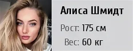 Сколько весит алиса