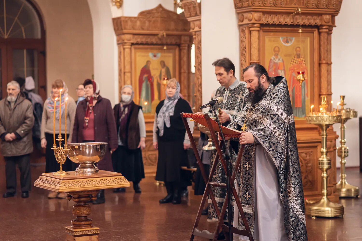 Литургия Преждеосвященных Даров в Греции.