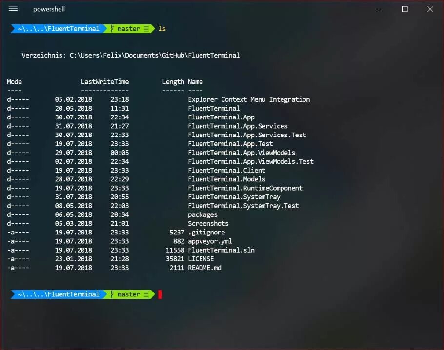 Fluent Terminal. Терминал POWERSHELL. Terminal Emulator codes. X Terminal. Powershell terminal