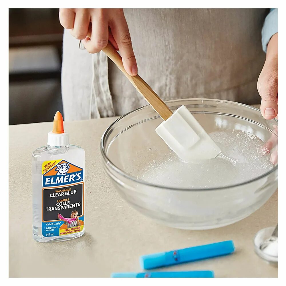 Что можно использовать вместо клея. Слайм без клея и пены для бритья. Лизун из клея. Армирование эпоксидной смолы. Клей металлик 147 мл (синий).