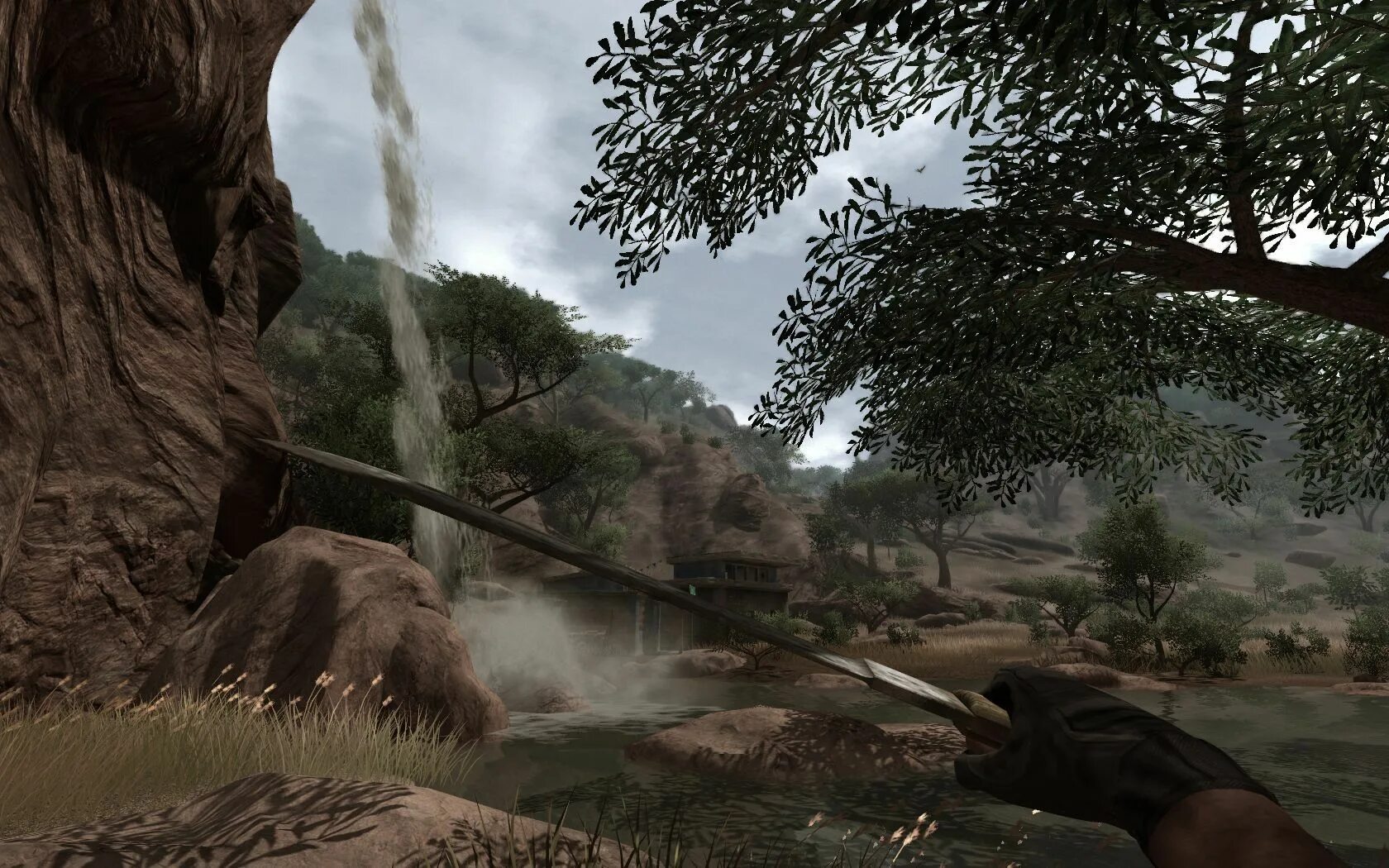 Far Cry 2. Far Cry 2 screenshots. Шакал фар край 2. Far Cry 2 пейзаж.