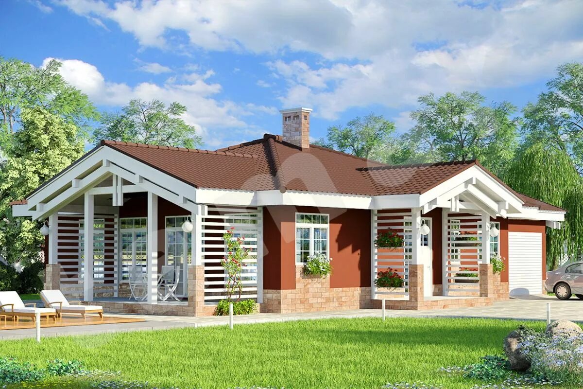 Z273 optimum house. Одноэтажное здание с вальмовой крышей. Одноэтажный коттедж «лури. Кирпичный одноэтажный дом 140кв. Одноэтажноый дома с гаражом.