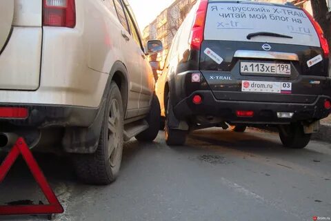 Уехал с места дтп с парковки
