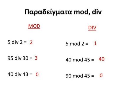 K mod 10