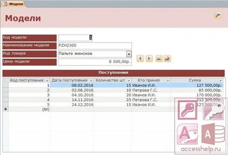 Работа с базой магазинов