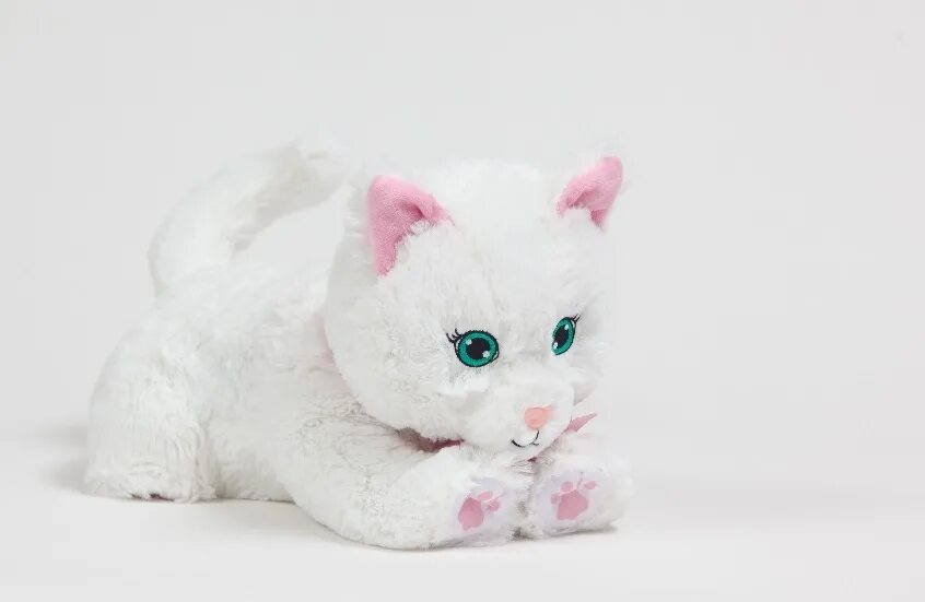 Белую кошку белую кошку игрушку. Игрушка для кошки. Игрушка «котенок». Мягкая игрушка кошка мяукает. Мягкая игрушка кошка белая.