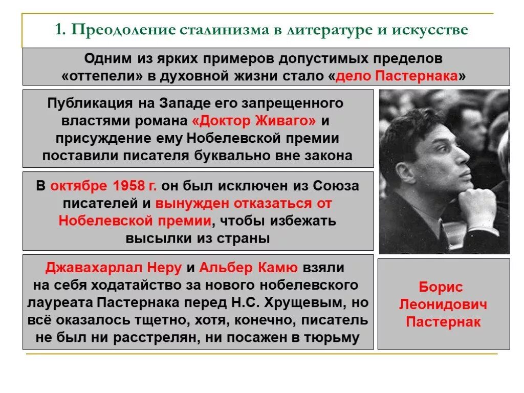 Политический режим оттепель. Сталинизм в литературе. Преодоление сталинизма в литературе и искусстве. Оттепель в литературе и искусстве. Духовная жизнь советского общества в период "оттепели".