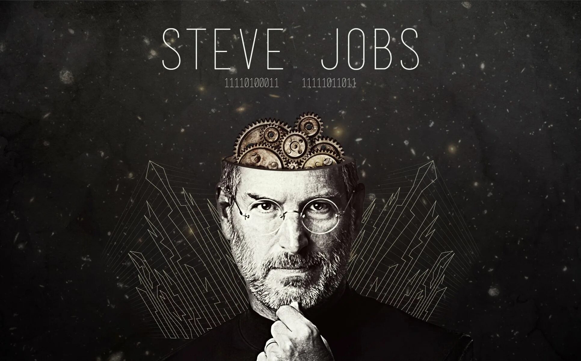 Стив джобс люди. Steve jobs. Обои на рабочий стол Стив Джобс. Думай иначе Стив Джобс. Мотивирующие обои.