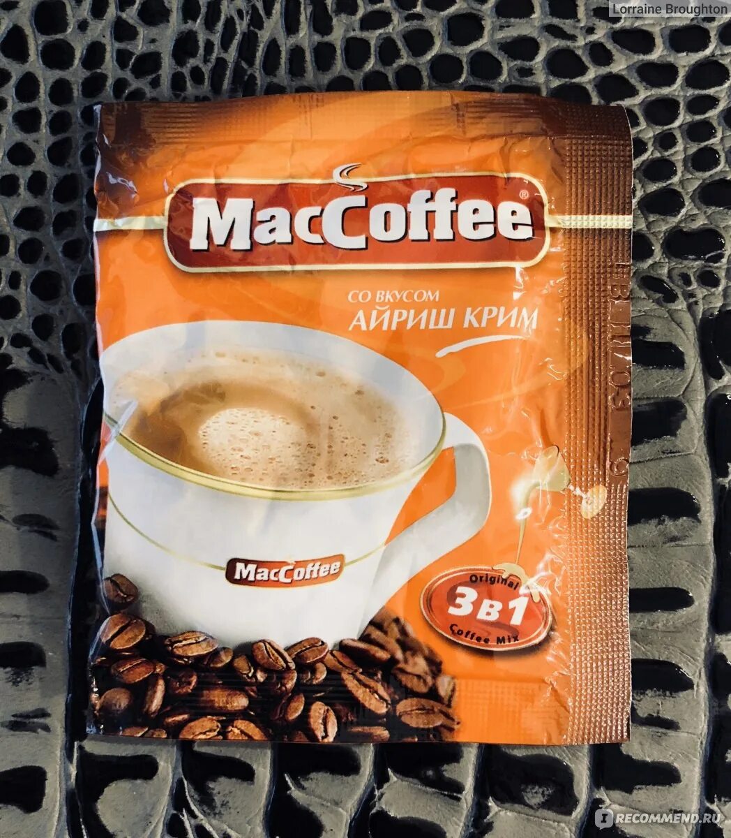 Напиток кофейный 3 в 1 'Маккофе' Original 20г*50шт. - Палитра Вкуса. Кондитерски