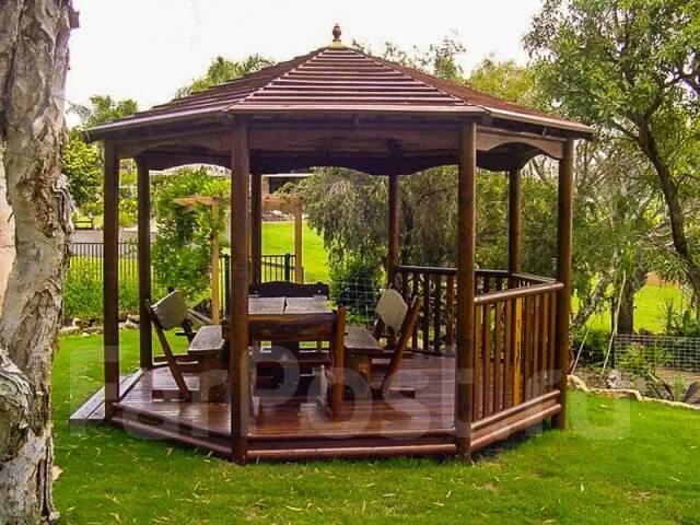 The Elizabeth wooden pavilion is an elegant, spacious and high quality garden ga