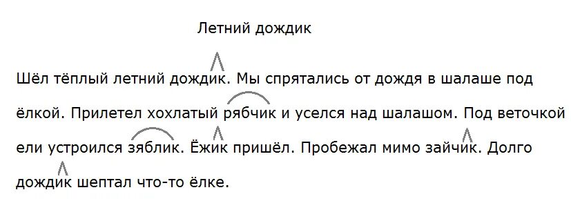 Упр 244 4 класс 2 часть. Пришвин шел летний теплый дождик текст. Шел теплый летний дождик пришвин. М пришвин шёл тёплый летний дождик. Русский язык 3 класс упражнение 244.