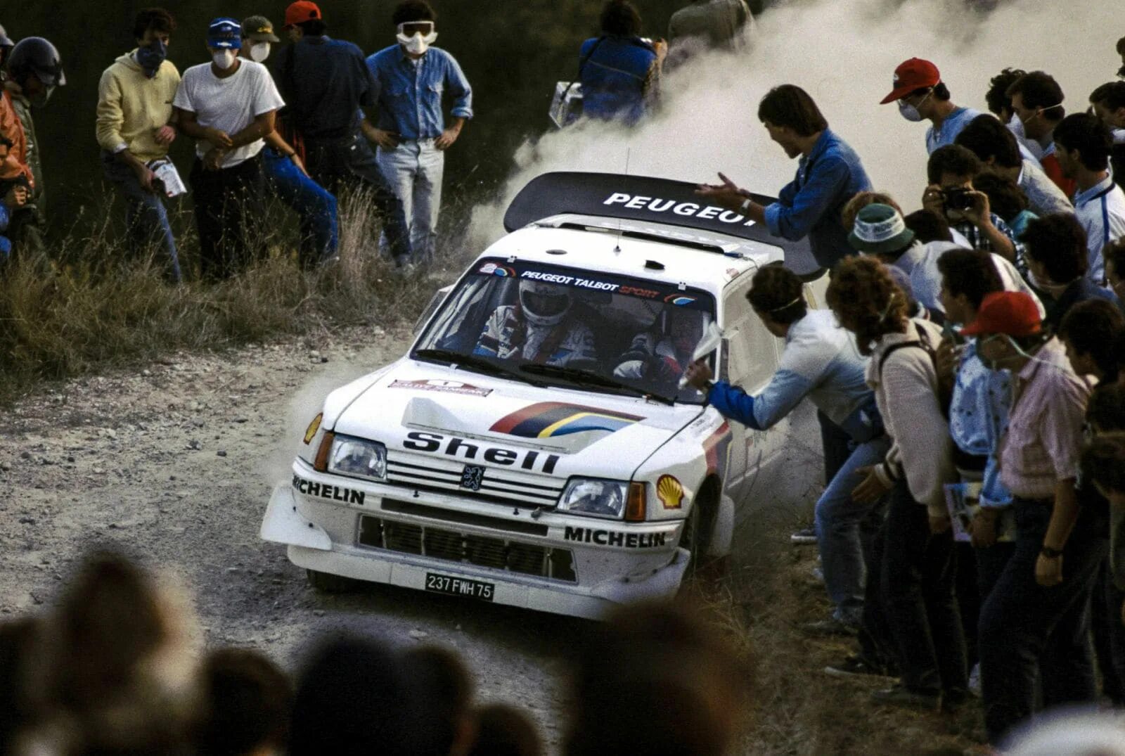 Пежо 205 ралли 1986. Ралли Монте Карло 1986. Rally группа b. WRC Group b.
