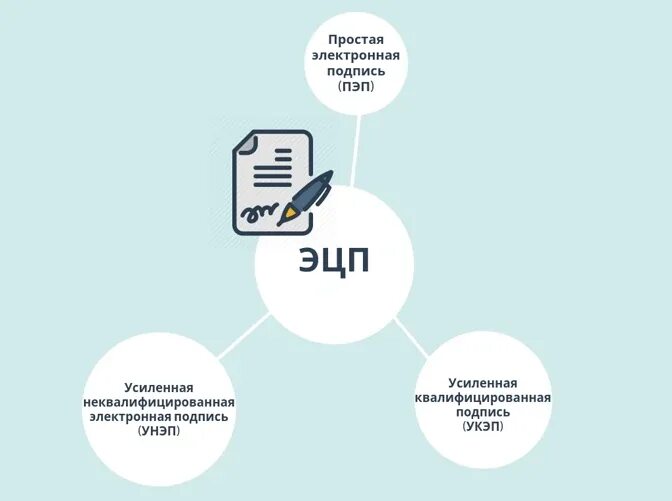 Схема видов электронной цифровой подписи. ПЭП простая электронная подпись. Под электронная.