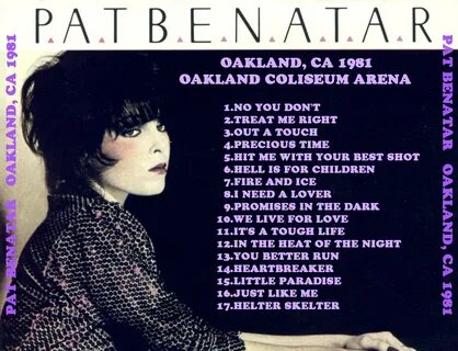 Pat Benatar 1981.10.28 Precious Time In Oakland FM.