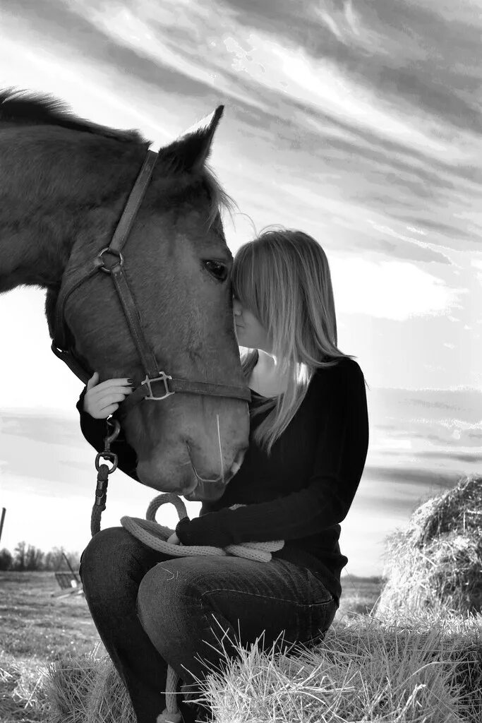 Мы вновь ехали на лошадях и любовались. Любоваться лошадью цитаты. Girl Care Horse. Say Goodbye Horses. Девушка любуется конем но у него на нее другие планы.