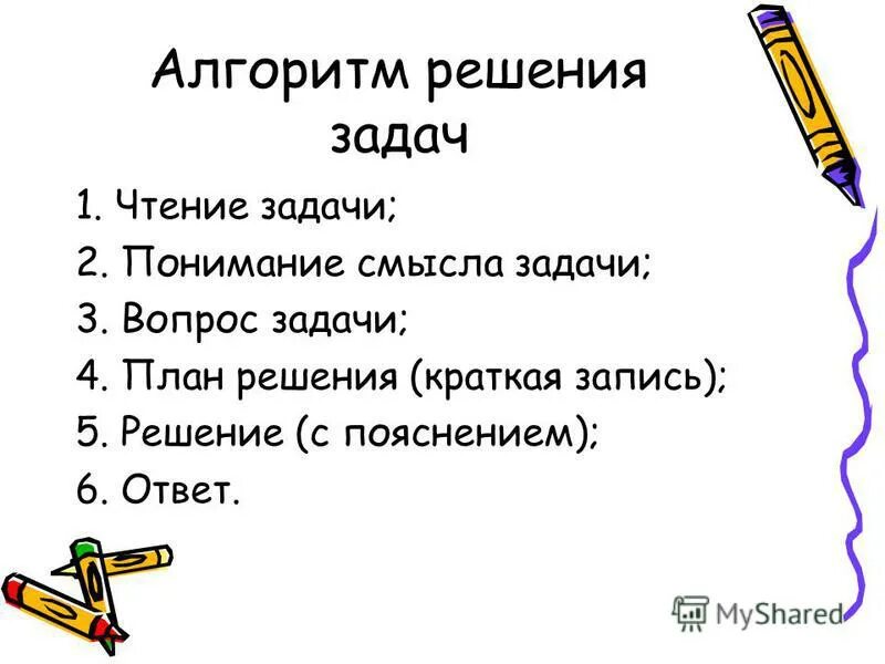 Пробудить задачу. Алгоритм решения задач 3 класс школа России. Алгоритм решения задачи 1 класс школа России. Алгоритм решения задач по математике 3 класс школа России. Решение задач 2 класс алгоритм решения.