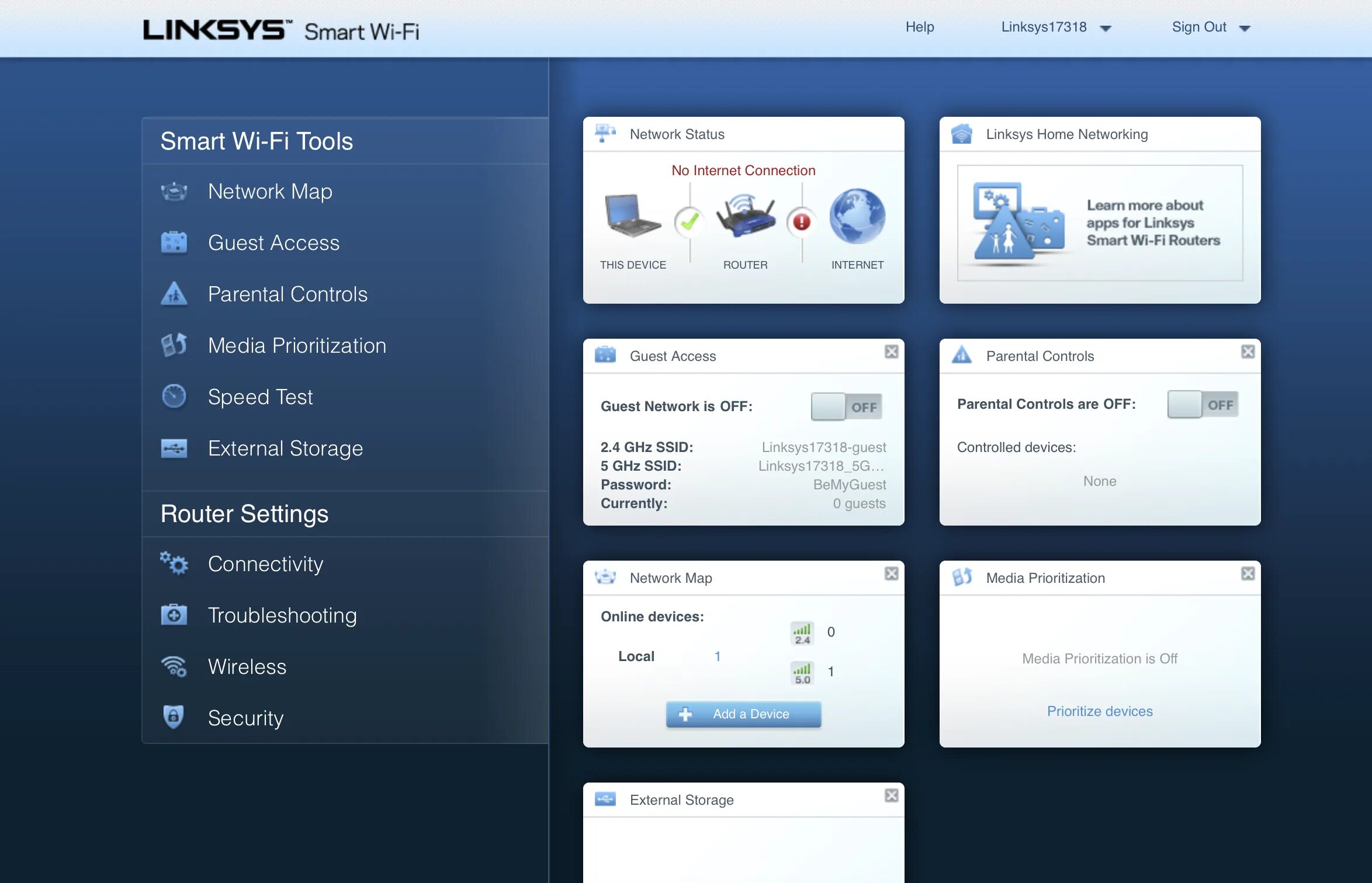 Current connection. Linksys ea9500. Linksys mr7350. Wrt1900ac update. Belkin Linksys Smart Wi-Fi (name: linksys02562, model: Linksys, LLC wrt3200acm).