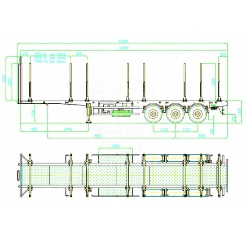 Полуприцеп лесовоз Шмитц. Полуприцеп Когель лесовоз. Расположение коников лесовозов на полуприцепе 6 штук. МАЗ полуприцеп лесовоз 12 метров. Высота коников