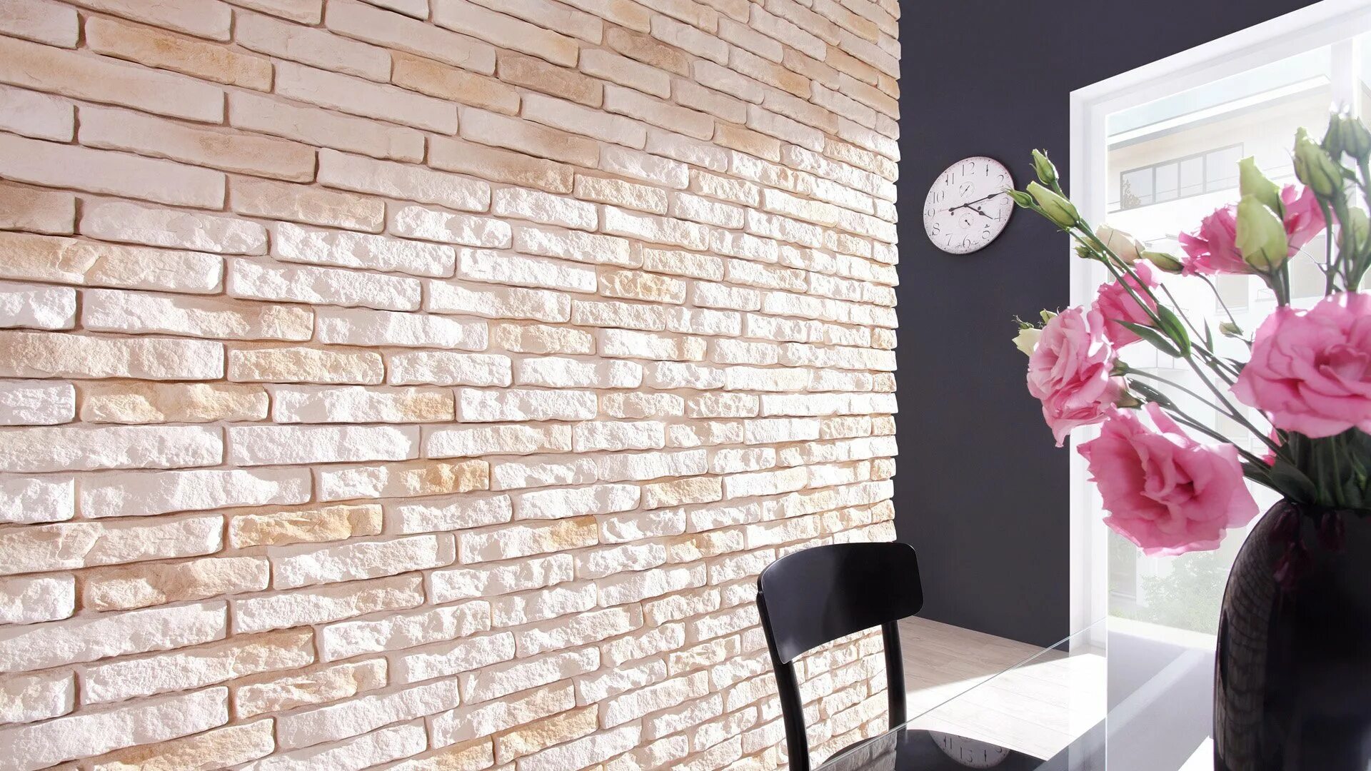 Гипсовая плитка кирпичики. 3d cамоклеющиеся панели &quot;кирпич оникс&quot; (brick beige-white). стеновые 3д панели касавага под кирпич. 421 касавага. гипсовая плитка под кирпич в интерьере.