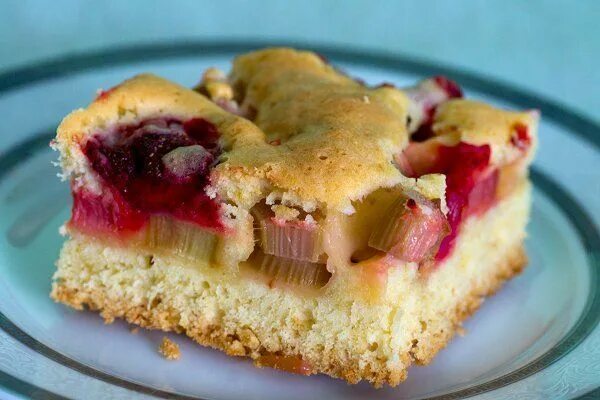 Rhubarb cake recipe - BBC Food