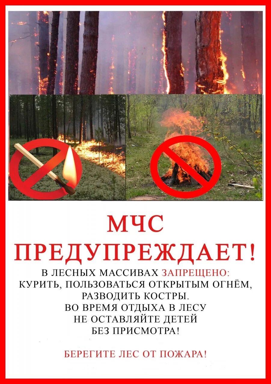 С какого числа запрещено жечь костры