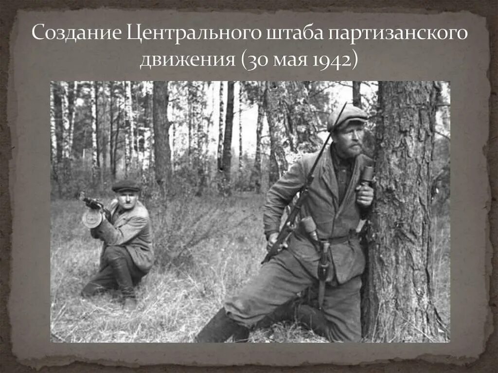 Чем дальше в лес тем толще партизаны
