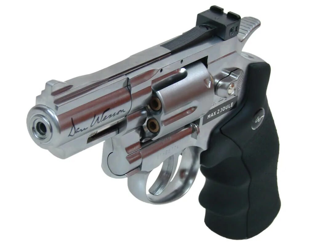 Пневмо пистолеты купить. Револьвер ASG dan Wesson 2.5. ASG dan Wesson 2.5 Silver пулевой.