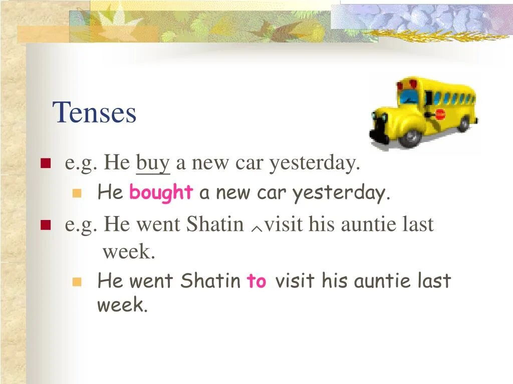 He will buy cars. Buy bought перевод. I bought a New car yesterday упражнение. We buy a New car в виде таблицы. Предложения we bought a New car Yes.