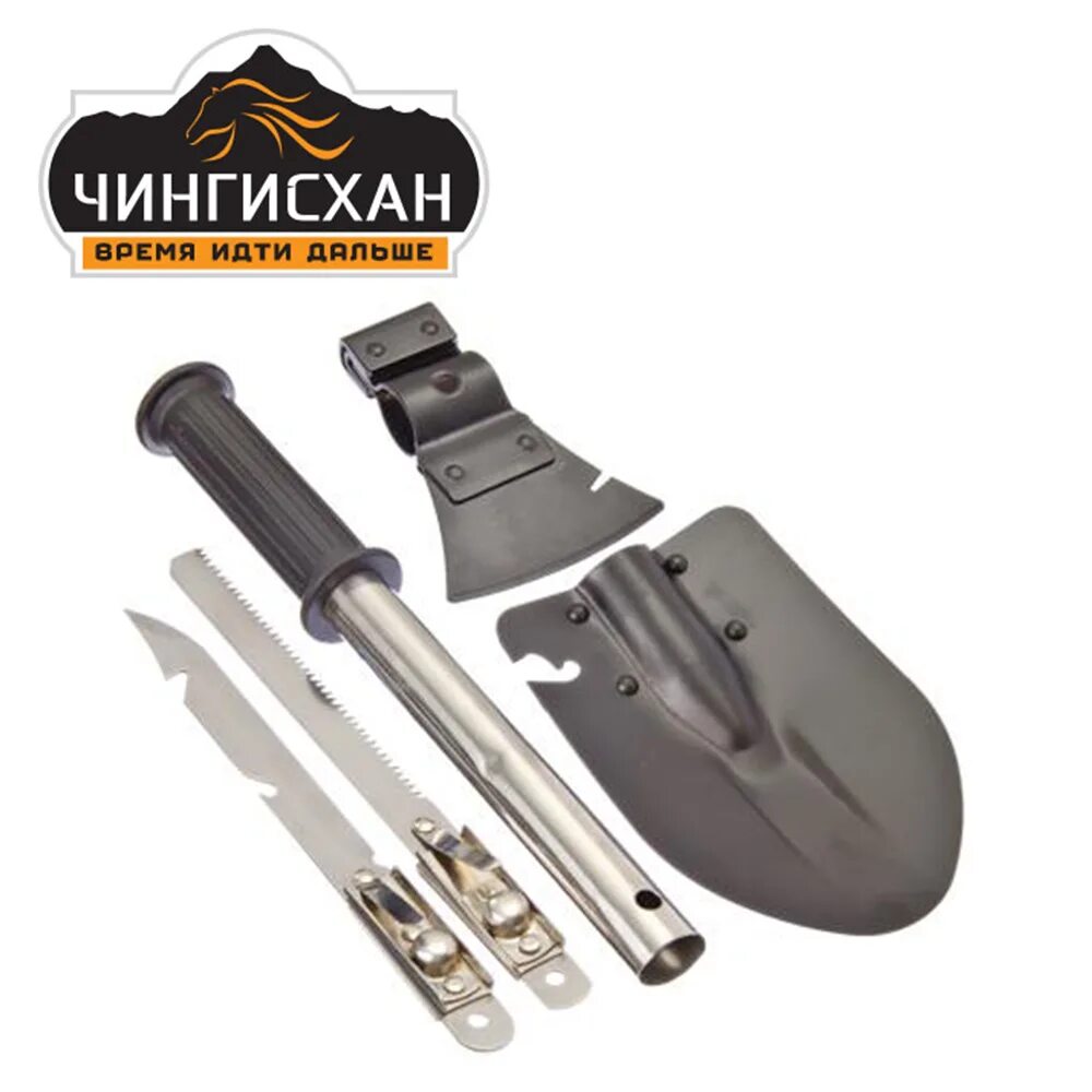 Набор туристических ножей. Лопатка универсальная (набор 4 в 1) в чехле 669-103.
