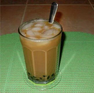 айс кофе по вьетнамски с тапиокой.