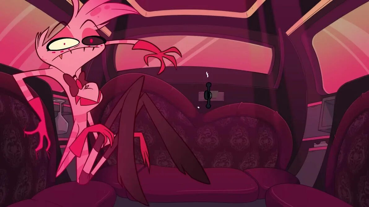 Hell is forever hazbin hotel на русском. Angel Dust Hazbin Hotel. Энджел даст отель ХАЗБИН кадры. VIVZIEPOP Энджел. Энджел отель ХАЗБИН обои.