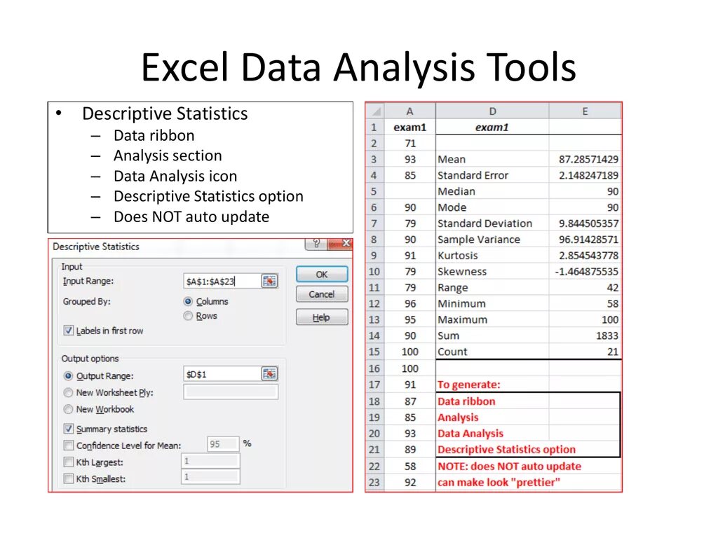 Эксель Tools. Data Analysis excel. Descriptive Analysis. Описательная статистика в эксель. Data to excel