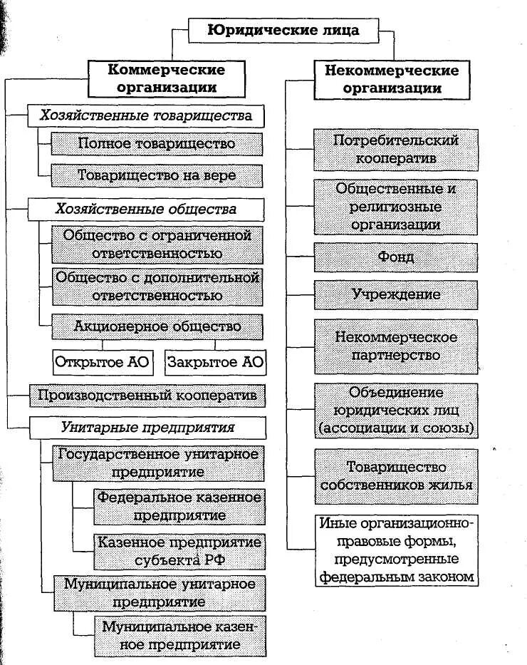 Классификация субъектов предпринимательской деятельности схема. Организационно-правовые формы некоммерческих организаций схема. Виды юридических лиц коммерческие и некоммерческие схема. Схема виды субъектов предпринимательской деятельности. Новые правовые организации в