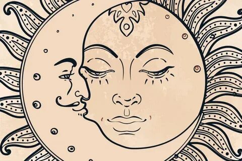 Sun and moon