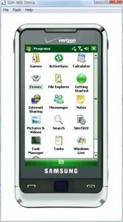 Samsung mobile device
