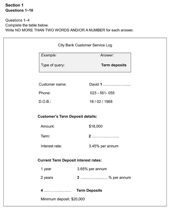 Listening IELTS 1. IELTS Listening Section 1 Practice Test. 40 IELTS Listening Tests. Listening matching task