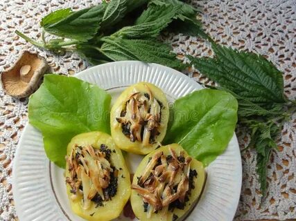 Картофель крапива