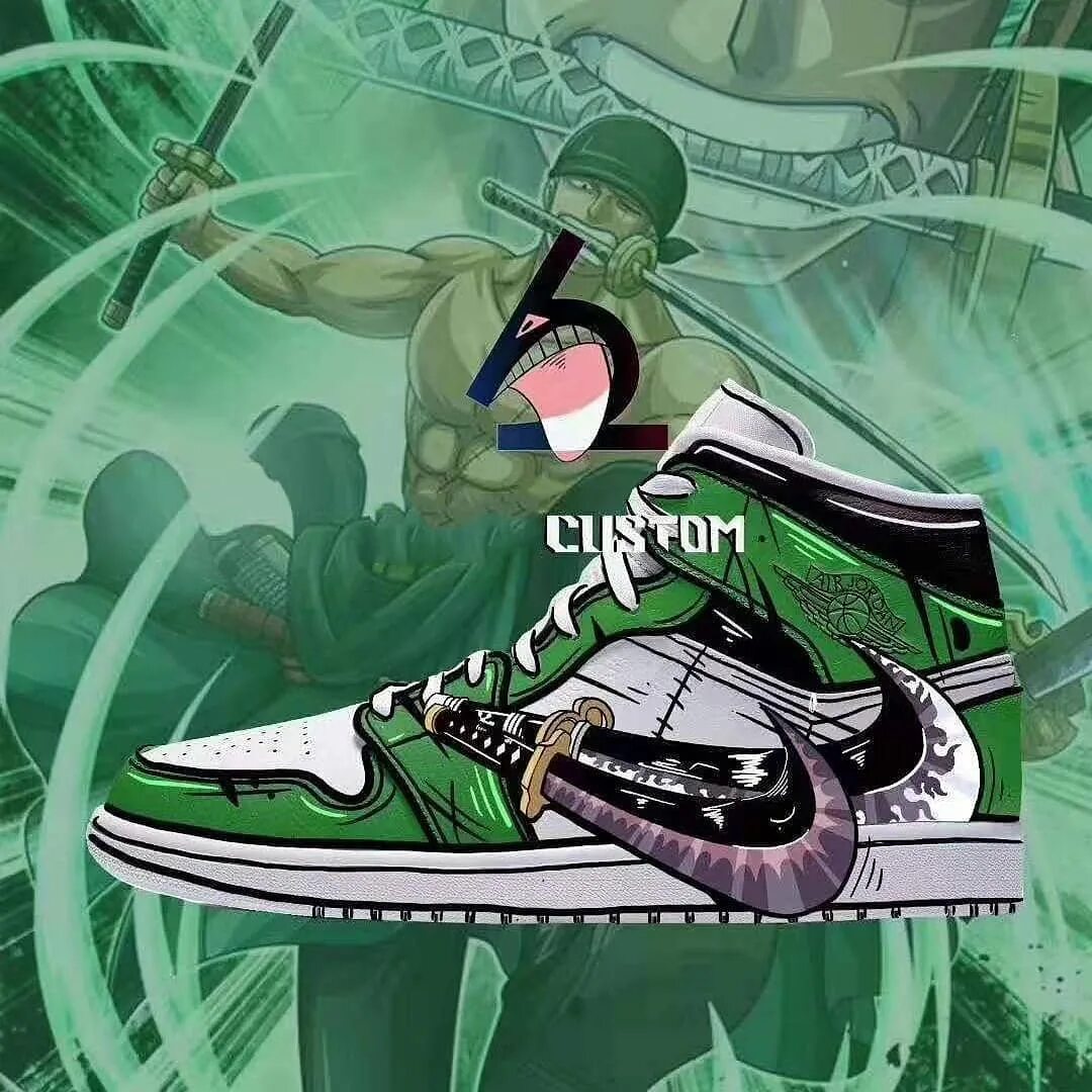 Nike Zoro. Кроссовки найк Зоро. Nike one piece кроссовки. Ророноа Зоро найк. One piece кроссовки