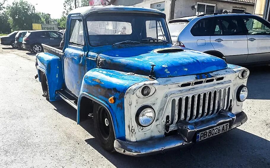 Переделать газ 53. Газ 53 tuning. Тюнинговые газ 52. Газ 53 pickup. Газ 53 полноприводный 4х4.