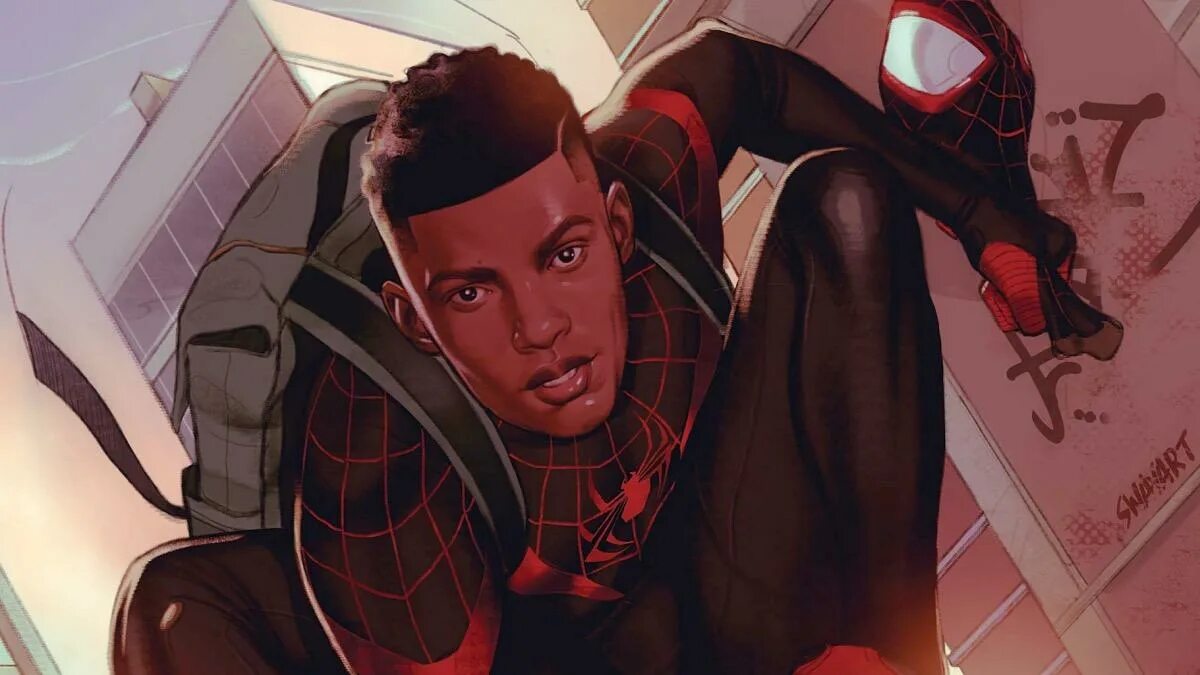Человек паун кайлз моралес. Звук майлз моралес. Spider-man: across the spider-verse майлз моралес. Звук майлз моралес. Звук майлз моралес.