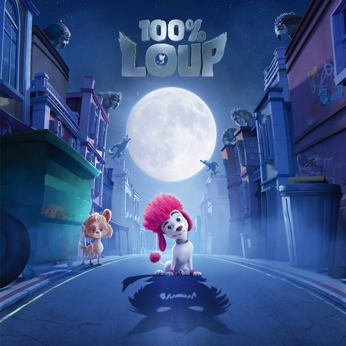 Мультсериалы 100. 100 волк постер. 100% волк (2020).