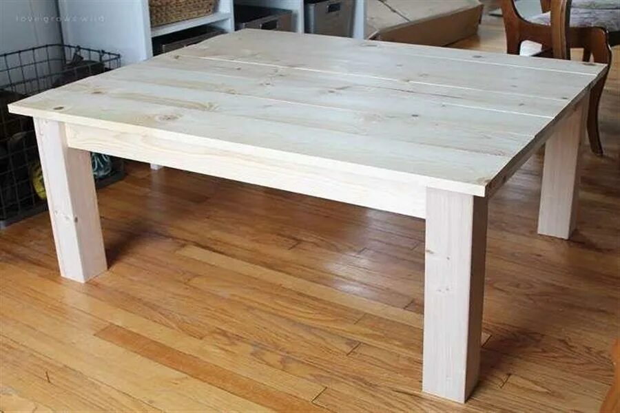Делаем кухонный стол. Стол деревянный. Стол из дерева. Небольшой деревянный стол. Деревянный стол из бруса.