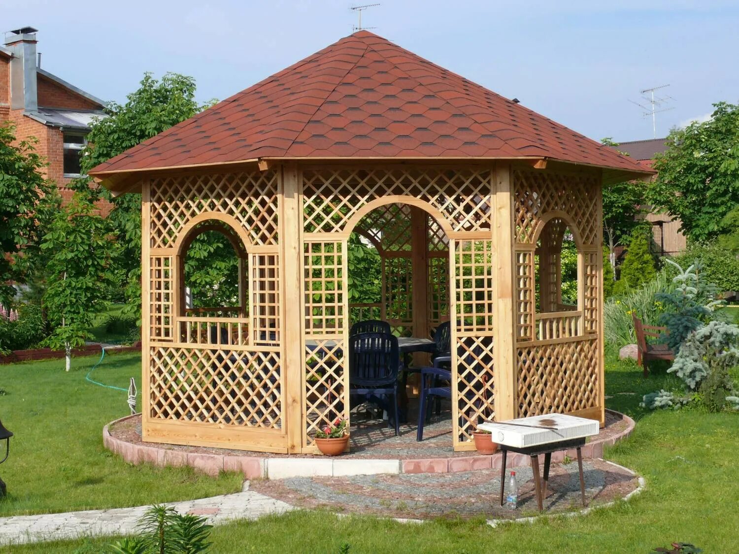 Шестигранной садовой беседки du183. Беседка Gazebo. Беседка деревянная. Беседка Садовая деревянная. Беседки для дачи беларусь