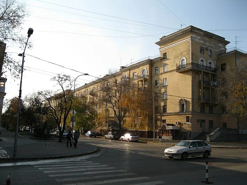 Улица Мира. Фото Волгограда