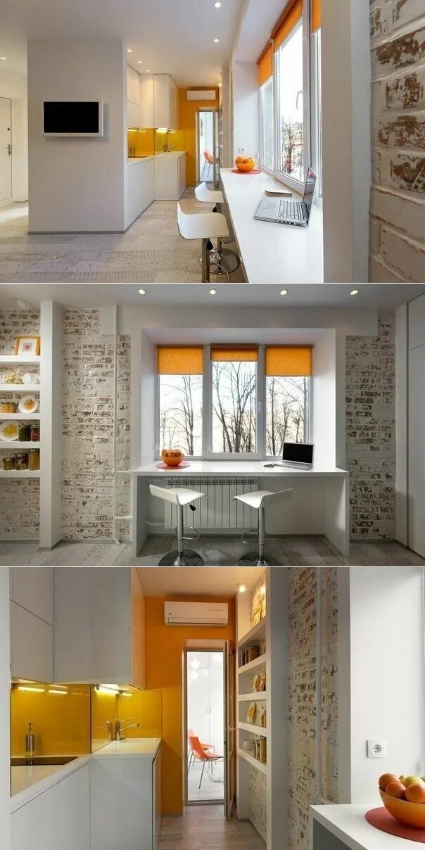 Отделка хрущевок фото Pin on Идеи для дома Interior design kitchen, Home decor kitchen, Small kitchen