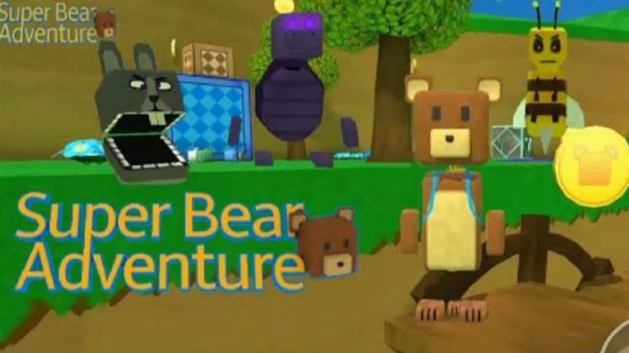 Игра super bear играть. Игра super Bear. Супер Беар адвенчер. Приключения супер мишки игра. Супер Беар адвенчер игра.