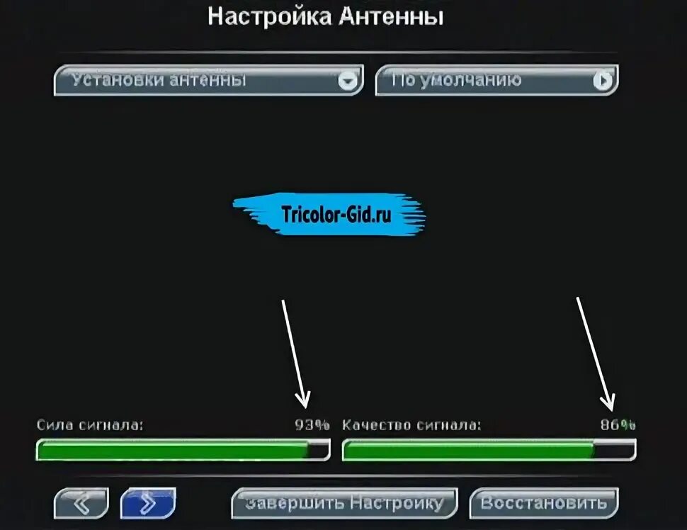 Триколор тв настройка телевизора. Параметры настройки антенны Триколор. Настройка антенны Триколор. Антенна Триколор ТВ. Параметры настройки антенны Триколор ТВ.