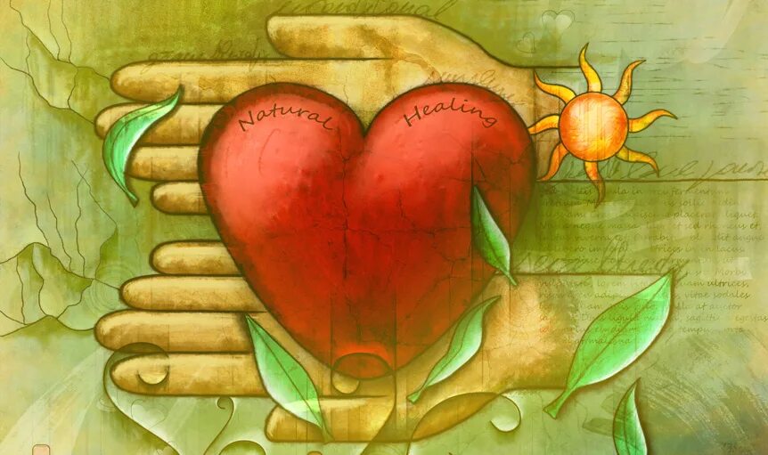 Heart healing. Heal heart. heal your heart with art.