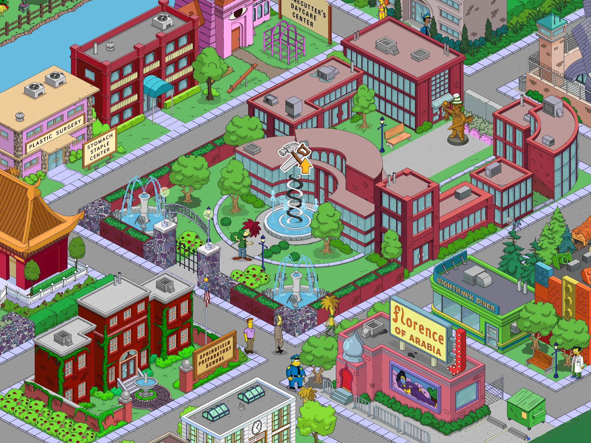 Карта Спрингфилда симпсоны tapped out. Спрингфилд город симпсоны игра. Springfield tapped out город. Симпсоны Спрингфилд tapped out.