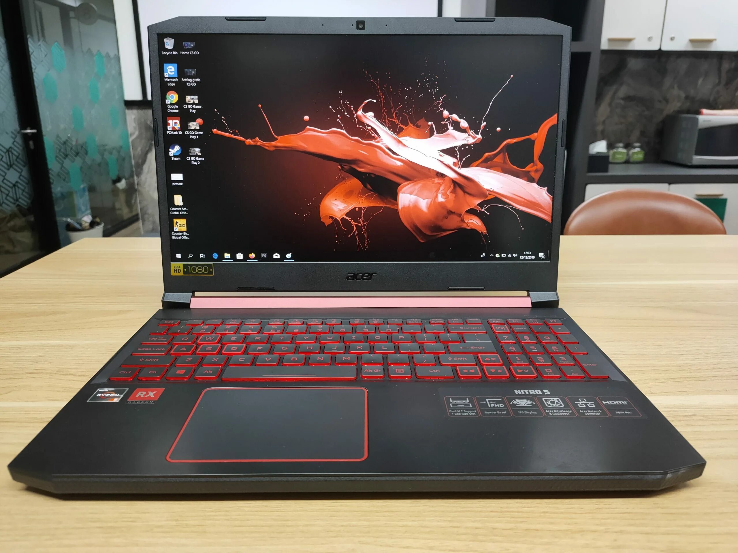 Ноутбук ryzen 5 купить. Acer Nitro 5 an515. Ноутбук Acer Nitro 5 an515-51. Игровой ноутбук Acer Nitro AMD 5. Acer Nitro 5 an515-51-559e.